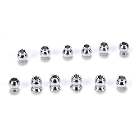 Losi Camber & Steering Ball Set (12): 10-T (Z-LOSB4022)