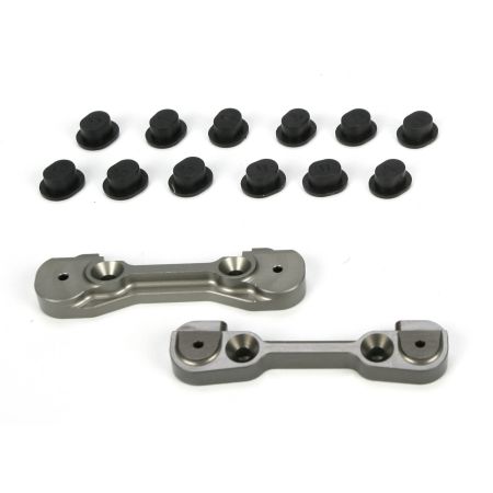 Losi Adjustable Front Hinge Pin Holder Set: TEN (Z-LOSB4112)