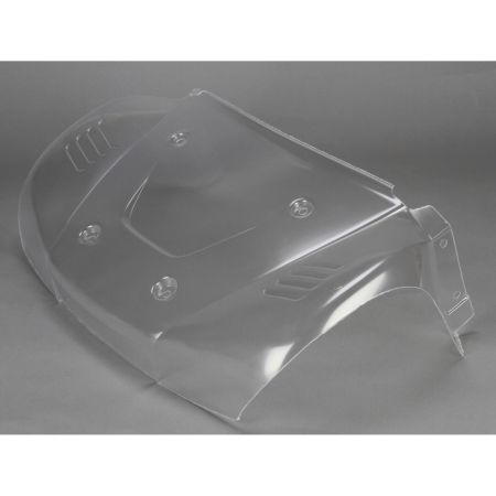 Losi Hood/Front Fenders Body Section, Clear: 5T (Z-LOSB8101)