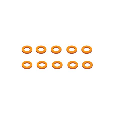 Arrowmax Alloy Shims 4 x 7 x 1 Orange - pk10 (AM020059)