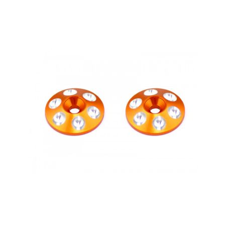 Arrowmax Alloy Rear Wing Shims - Orange - 2pcs (AM030101)