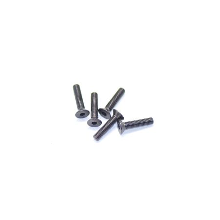 Arrowmax Alu Screw Allen Csk M3 x 14 Grey (5) (AM14CS3014G)