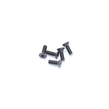 Arrowmax Alu Screw Allen Csk M4 x 12 Grey (5) (AM14CS4012G)