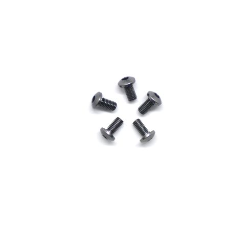 Arrowmax Alu Screw Allen Roundhead M3 x 6 Grey (5) (AM14RH3006G)
