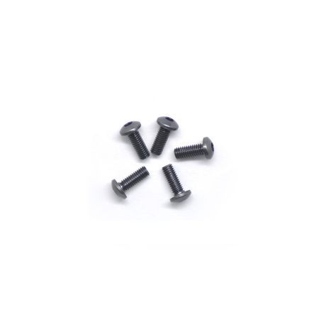 Arrowmax Alu Screw Allen Roundhead M3 x 8 Grey (5) (AM14RH3008G)