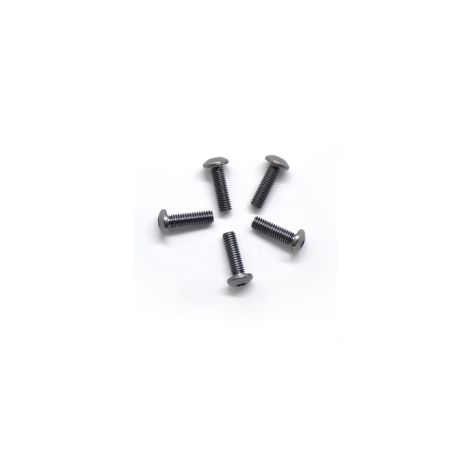 Arrowmax Alu Screw Allen Roundhead M3 x 10 Grey (5) (AM14RH3010G)