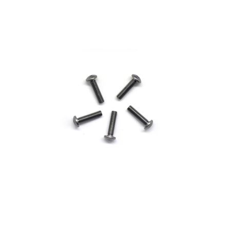 Arrowmax Alu Screw Allen Roundhead M3 x 12 Grey (5) (AM14RH3012G)