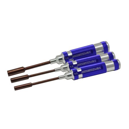 Arrowmax Nut Driver Set 4.5; 5.5 & 7.0x100mm - 3pcs (AM150994)