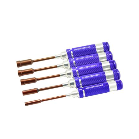 Arrowmax Nut Driver Set 3/16; 1/4; 5/16; 11/32 & 3/8x100m (AM158801)