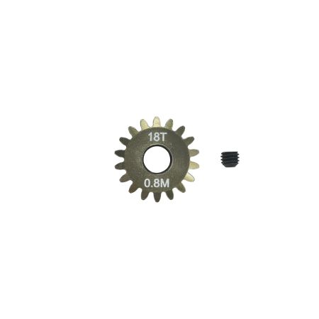 Arrowmax Pinion Gear 0.8mm (mod) - 18T (7075 Hard) (AM308018)