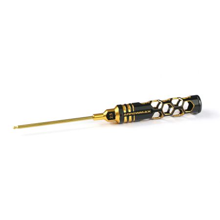 Arrowmax Ball Driver Hex Wrench 2.5x100 Black Golden (AM420126BG)
