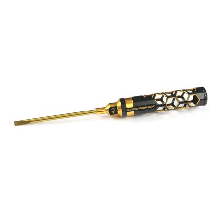 Arrowmax Flat Head Screwdriver 4.0 x 100mm Black Golden (AM430141BG)