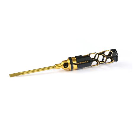 Arrowmax Flat Head Screwdriver 5.0 x 100mm Black Golden (AM430151BG)