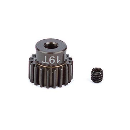 Associated Factory Team Alum. Pinion Gear 19T 48DP 1/8"Shaft (AS1337)
