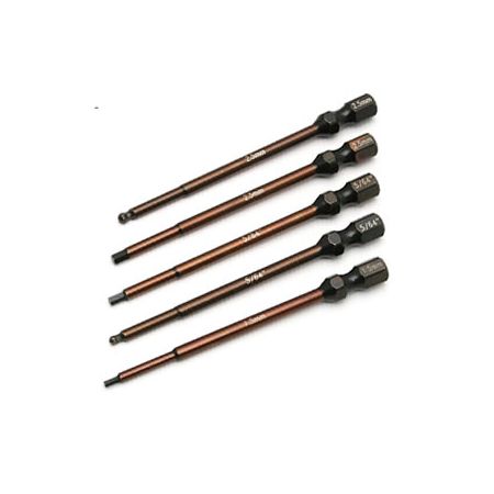 Team Associated Factory Team 5-Piece 1/4" Power Tool Tips Set (AS1674)