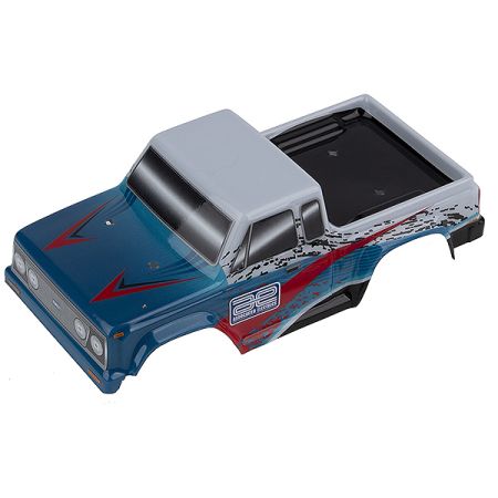 Team Associated CR28 Body Red/Blue/ White (AS21445)