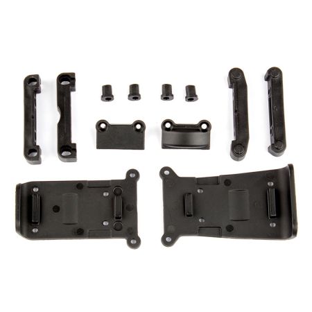 Team Associated Reflex 14B/14T Skid Plates And Arm Mounts Set (AS21501)