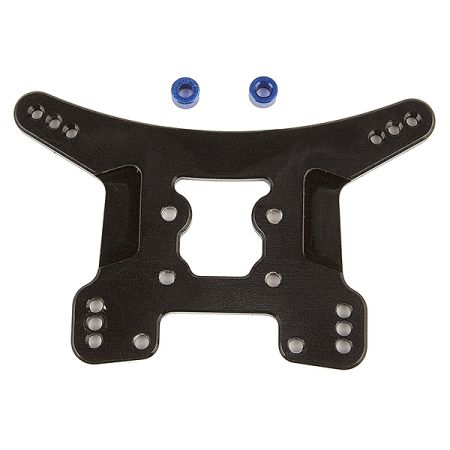 Team Associated Reflex 14B/14T Rear Shock Tower Black Alum. (AS21560)