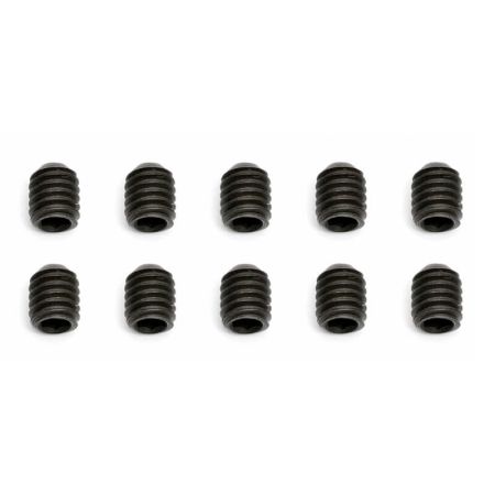 Team Associated M4 X 5 Set Screws (10) (AS25226)