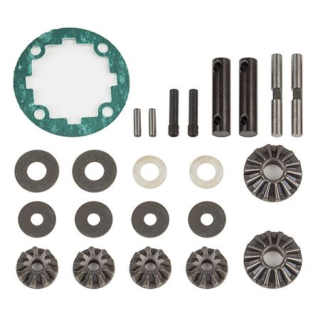 Team Associated Rival MT10 Front Or Rear Diff Rebuild Kit (AS25810)