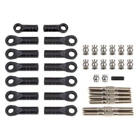 Team Associated Rival MT10 Turnbuckle/Rod End Set (AS25824)