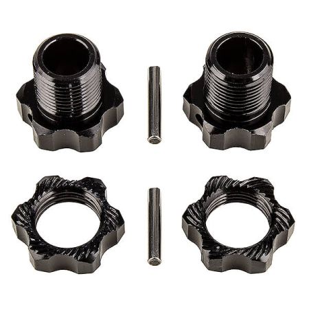 Team Associated Rival MT8 Wheel Hex Set (AS25932)