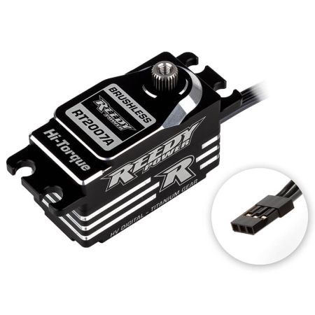 Reedy Rt2007A Low Profile Brushless Hi-Torque Hv Servo (AS27155) Reedy Rt2007A Low Profile Brushless Hi-Torque Hv Servo (AS27155)