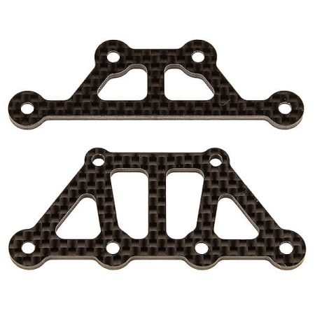Team Associated Apex 2 FT Top Plates, Carbon Fibre (AS31848)