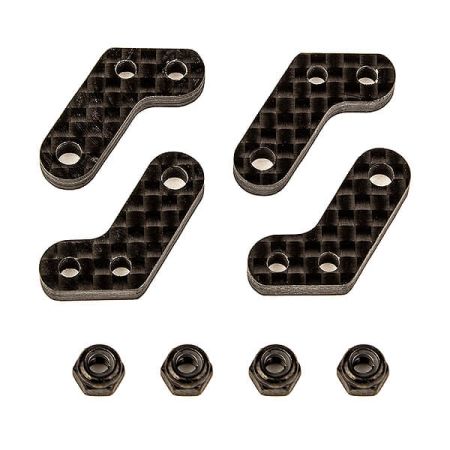 Team Associated Apex 2 FT Steering Arms, Carbon Fibre (AS31849)