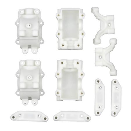 Team Associated 6X6 Extended Gearbox, Natural (AS31935)