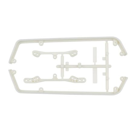 Team Associated 6X6 Side Rails And Tower Covers, Natural (AS31942)