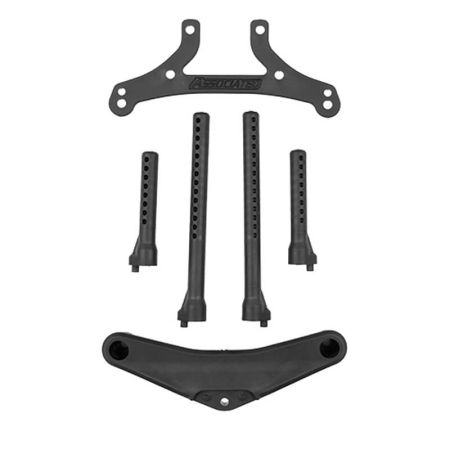 Team Associated TC8 Front Bumper And Body Post Set (AS32066)