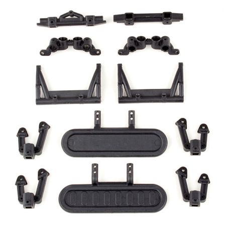 Team Associated CR12 Shock Towers & Bumper Mounts (AS41001)