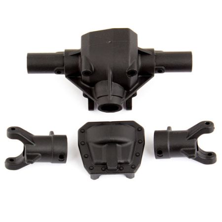 Team Associated CR12 Front Axle Housing & Hubs (AS41004)