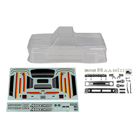 Team Associated MT12 Bodyshell Set Clear (AS41101)