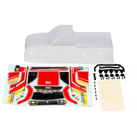 Team Associated MT12+ Lux Bodyshell Set Clear (AS41151)