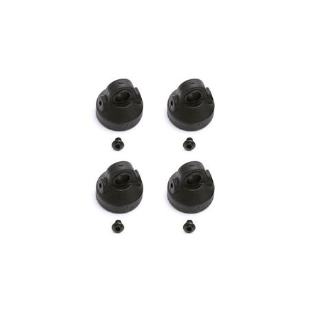 Team Associated 1/10 Bleeder Shock Caps (4) (AS6443)