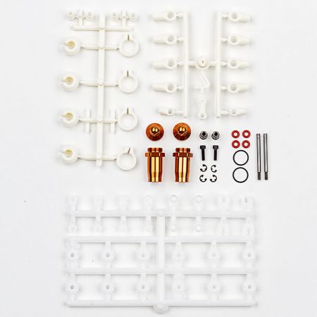 Team Associated RC10 Front Shock Kit 0.56 In (Pr) Gold (AS6462)