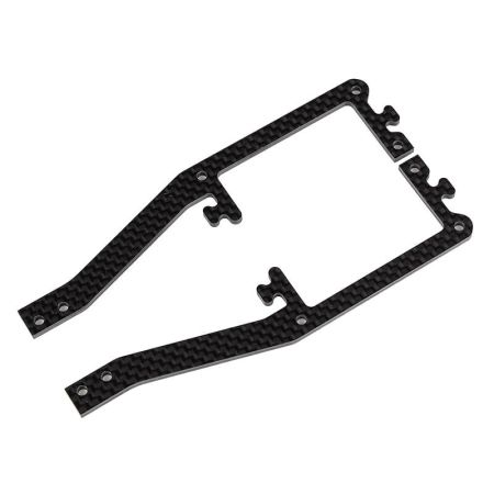 Team Associated SR10M Side Braces Carbon Fibre (AS71039)