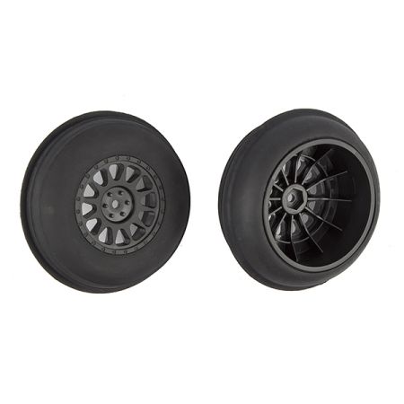 Team Associated Sand Ribbed Front Tyres On Method Sc Wheel (AS71063)