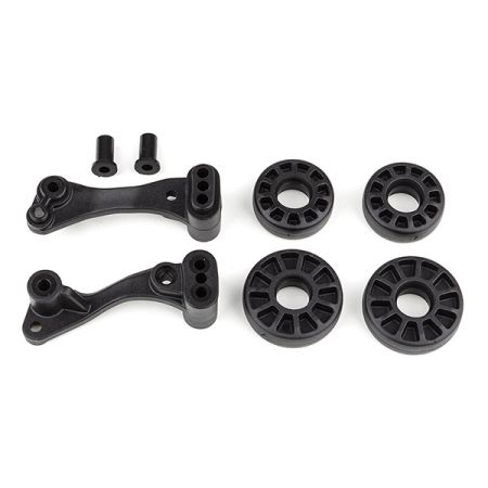 Team Associated DR10 Wheelie Bar Wheels And Mount (AS71070)