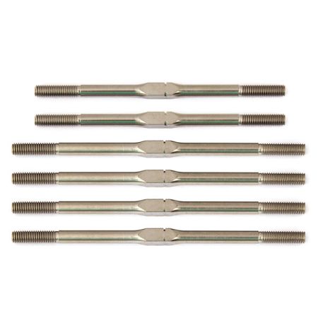 Team Associated FT Titanium Turnbuckle Set RC10T6.1 (AS71107)