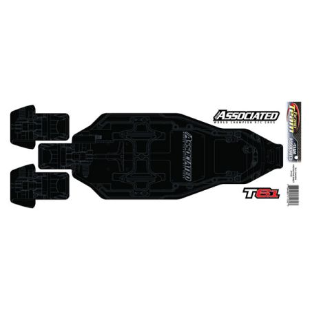 Team Associated T6.1 FT Chassis Protective Sheet Printed (AS71132)