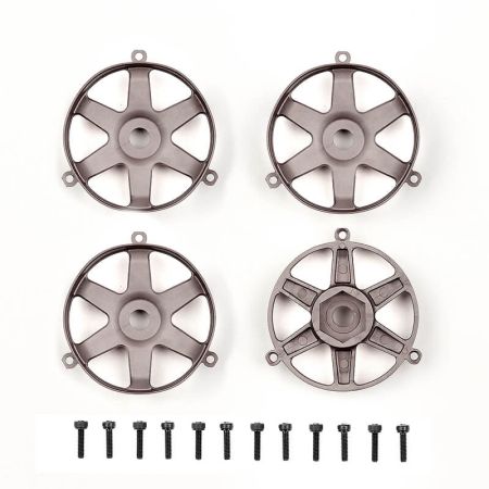 Team Associated DC10 FT Adj. Wheel Face Plate, Bronze (4) (AS72249)