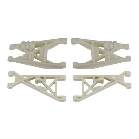 Team Associated Front And Rear Suspension Arms, White (AS7806)