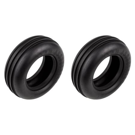 Team Associated RC10T Front Tyres, Narrow (AS7871)
