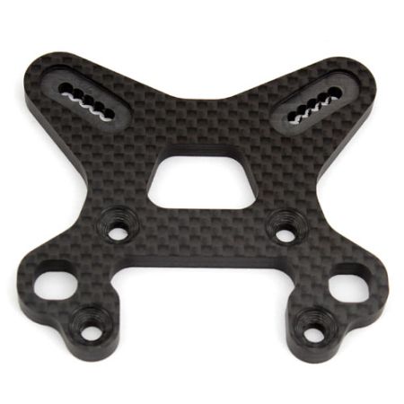 Team Associated RC8B3/RC8B3.2 FT Shock Tower, Front Carbon (AS81028)