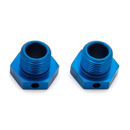 Team Associated RC8B3/RC8B3.1/RC8B3.2 Hex Drives, 17mm, Blue (AS81081)