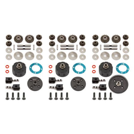Team Associated RC8B3E V2 Differential Set (AS81362)