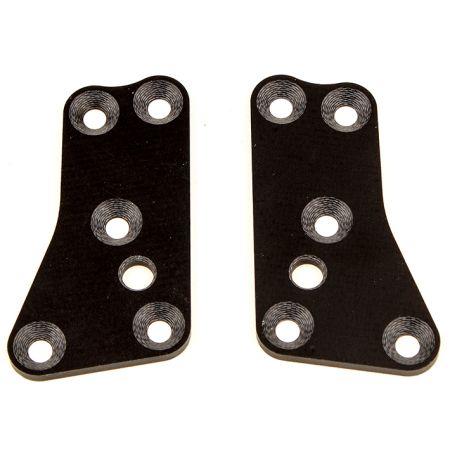 Team Associated RC8B3.2 FT Fr.Upper Susp. Arm Inserts G10 2.0mm (AS81445)